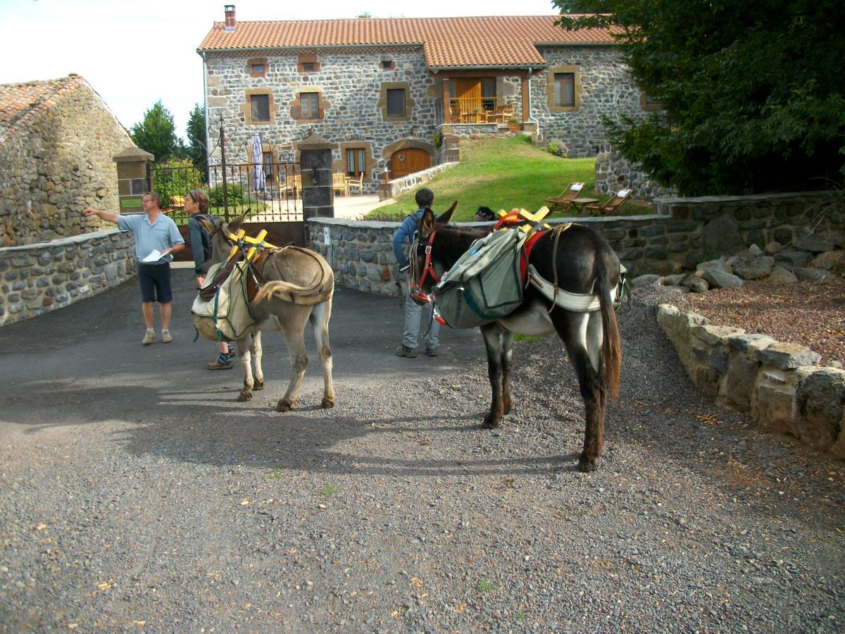 Le Clos Des Pierres Rouges Bed & Breakfast Saint-Privat-d'Allier Exterior photo